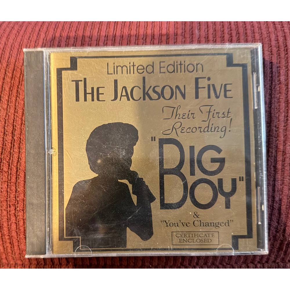 The Jackson Five Big Boy You've Changed Limited Edition CD First Recording 1995